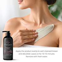 Crème raffermissante pour les seins en marque propre 250 ml avec soie hydrolysée |   Traitement corporel OEM ODM pour tous types de peau
