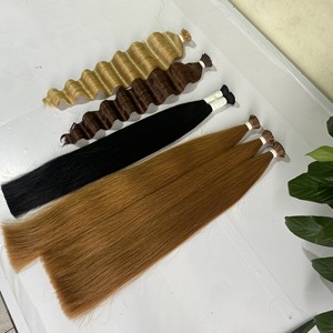 ผลิตภัณฑ์ใหม่100% เวียดนามดิบผมสีน้ำตาลคู่วาดผมธรรมชาติตรง I เคล็ดลับมนุษย์ผมส่วนขยาย - Product Image 5
