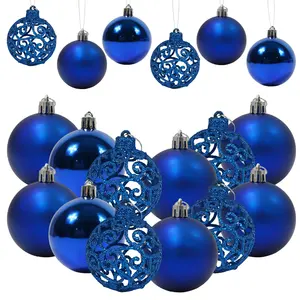 2023 Custom Decoration Suppliers Tree Ornaments Hanging Personalized Sublimation Christmas Balls