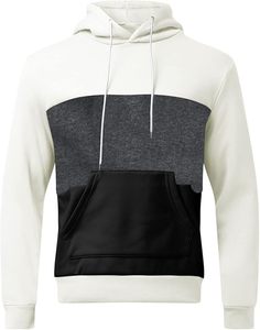 Sudadera con capucha de gran tamaño unisex con cuentas de invierno 100% algodón con logotipo personalizado para hombres y mujeres - Product Image 3