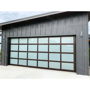 Design minimaliste moderne, <span class=keywords><strong>porte</strong></span> de <span class=keywords><strong>Garage</strong></span> en gros, maison extérieure, hôtel, Double vitrage, <span class=keywords><strong>porte</strong></span> de <span class=keywords><strong>Garage</strong></span> en aluminium - Product Image 3