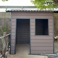 Kit de maison mobile en WPC personnalisable Easygreen Design, avec structure en aluminium, abri de jardin écologique NZ, entrepôt extérieur, rangement d'outils