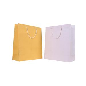 Manipulation facile Dernier sac en papier de transport d'emballage en papier avec poignée à longueur de main Sacs en papier faits à la main personnalisés aux ensembles de vente en gros - Product Image 1