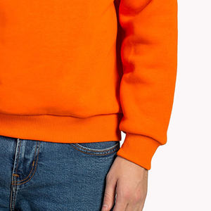 OEM personnalisé hommes solide polaire hiver sweat 100% coton respirant coupe régulière SI-SS-063 - Product Image 6