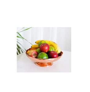 Latest Piece Copper Wire Fruits Bowl and Hammered and Shiny Polished Best Selling Products <b>Tableware</b> Use Copper Fruits Bowl - Product Image 3