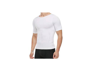 Chemise de Compression personnalisée pour homme, Protection solaire, manches courtes, Protection contre les éruptions cutanées - Product Image 1