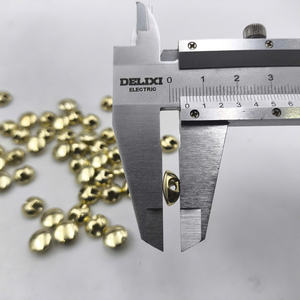 Produit de haute qualité de luxe, bouton rond en pierre dorée en plastique ABS de 16 L, respectueux de l'environnement, support technique - Product Image 5