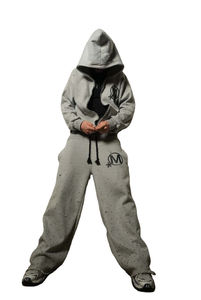 เสื้อฮู้ดดี้ผู้ชายราคาถูก OEM ผ้าฝ้าย 100% สไตล์วินเทจ ลายกราฟิก ทรงโอเวอร์ไซส์ แขนบาน น้ำหนัก 380 กรัม เหมาะสำหรับฤดูหนาว - Product Image 2