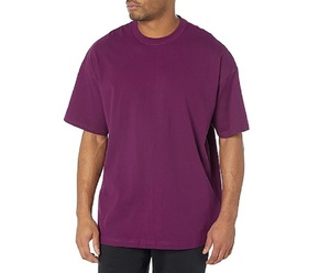 T-shirt de haute qualité à épaules tombantes pour hommes Logo d'impression personnalisé pour les hommes T-shirt imprimé uni Prix de gros du Bangladesh - Product Image 4
