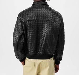 แจ็กเก็ตหนังผู้ชายสำหรับฤดูหนาว, เสื้อแจ็กเก็ตหนังสำหรับผู้ชายกันน้ำได้ดี - Product Image 4