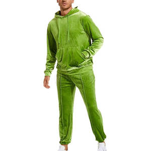 OEM ODM Hommes Velours Survêtements De Sport Décontractés Ensemble Commande En Gros Disponible Velours Survêtements - Product Image 3