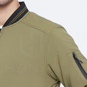 Chaquetas deportivas atléticas informales para hombres-Transpirable, ajuste elástico, personalización OEM a granel de Pakistán - Product Image 2