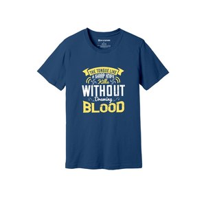 Camiseta de algodón 100% con estampado de temas de Buda, estilo informal, 12 opciones de color, 160-180, colocación de diseño personalizable GSM pesado - Product Image 4