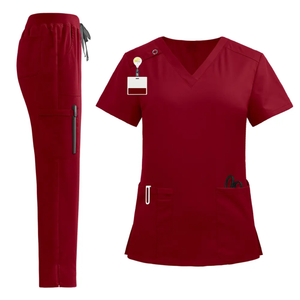 Tenues chirurgicales unisexes écologiques, personnalisables (couleur et logo), pour une apparence professionnelle lors des interventions médicales - Product Image 4