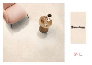 กระเบื้องพอร์ซเลนลายหินแกรนิตคุณภาพส่งออก รุ่นโมนาโก เครมา - Product Image 2