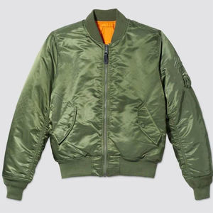 Chaqueta de bombardero impermeable de nailon de alta calidad para hombre, cuello levantado personalizado, estilo de lona de invierno con certificación CE ISO, recién llegado - Product Image 5