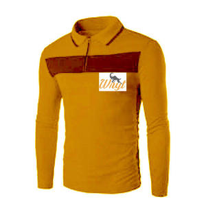 Chemises polos en piqué épais personnalisées sérigraphiées pour hommes chemise de golf en coton pour hommes chemise polo pour hommes impression décontractée OEM - Product Image 2