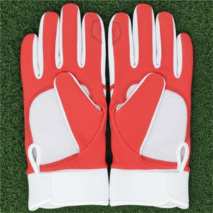 Gants de frappe de baseball professionnels en gros, conception de logo personnalisée, respirants, légers, tailles personnalisables, gants en cuir pour - Product Image 2