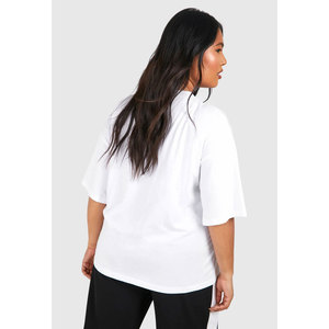 เสื้อครอปพิมพ์ลายกราฟิกแบบพอดีตัวเสื้อยืดแบบเรียบง่ายเสื้อครอปสำหรับผู้หญิงมีโลโก้ - Product Image 6