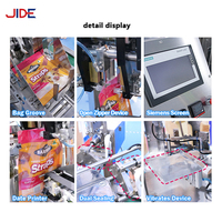 Machines d'emballage automatiques multifonctions pour granulés de noix, pesée sur support, pochette Doypack, sac préfabriqué pour applications alimentaires