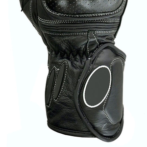 Guantes de Cuero Transpirables e Impermeables Personalizados para Carreras, con Cierre de Gancho y Bucle, para Motociclismo Unisex, con Logotipo de Marca Privada - Product Image 5