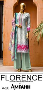 Haute Qualité Designer Dames Shalwar Kameez Élégant Pakistanais Soie Pelouse Costumes pour Femmes pour les Occasions de Fête - Product Image 2