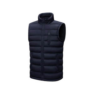 Gilet matelassé sans manches pour hommes Gilet matelassé à capuche pour hommes Gilet matelassé à bulles pour l'hiver - Product Image 2