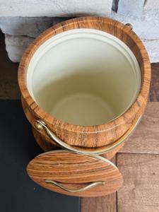 Moderno Cubo de Hielo de Madera para Exhibición, Hospitalidad y Regalos, Diseño Elegante para Mesa, para Eventos de Bar en Casa y Decoración Premium - Product Image 4