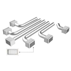 KIT de pose RAPIDE pour PROAIR PACK 6 zones avec 150 connexions Tecnosystemi - Product Image 1