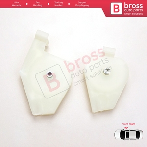 Juego de reparación de elevalunas delantero derecho BWR5393+BWR1062: Cable, rodillo, polea, clips y pasadores (1+2) para Doblo MK1 MPV Van 119 223 2 - Product Image 2
