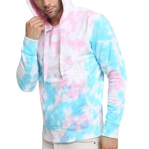Diseño personalizado hecho de los hombres Tie Dye Hoodies Hombres con estilo Tie Dye Hoodies Ropa de invierno Tie Dye Hoodies - Product Image 5