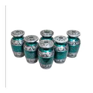 Artisanat Laiton Chine Urne Cendres Humaines Accessoires Funéraires Urne En Laiton Crémation Fabricant et Exportateur Avec Qualité D'exportation - Product Image 4