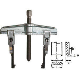 2-Arm Thin-Angle Universal Gear <b>Pullers</b> Quick-Adjustable 1425gpe 140 Product Category - Product Image 1