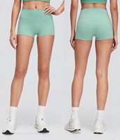 Shorts de yoga sans couture pour femmes, taille haute, effet push-up, shorts de fitness et cyclisme, ajustés, séchage rapide, pour la course, la gym et le yoga