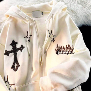 Sudadera con Capucha Extra Grande QIANSHI 100% Algodón Ecológico, Colores Personalizados de Invierno, Felpa Francesa Gruesa - Product Image 4