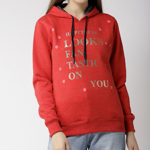 Sudaderas con Capucha de Felpa de Algodón Personalizables para Mujer, Manga Larga, Cuello con Capucha Tejido, Sudaderas de Invierno de Secado Rápido y Transpirables - Product Image 1