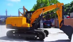 Liugong รถขุดตีนตะขาบขนาดกลาง13ตัน913e - Product Image 4