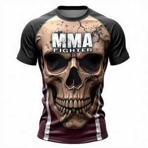 BJJ ชุดออกกำลังกาย MMA สำหรับฝึกซ้อมกีฬาต่อสู้ชุดออกกำลังกาย - Product Image 5