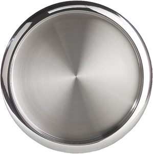 Bandeja redonda de acero inoxidable para servir, bandeja de barra para mostrar bebidas, flautas de whisky, bandejas circulares para hoteles domésticos - Product Image 3
