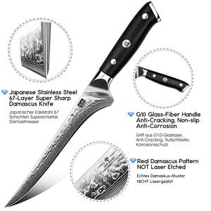 <span class=keywords><strong>SHAN</strong></span> <span class=keywords><strong>ZU</strong></span> 7 pouces <span class=keywords><strong>couteau</strong></span> à filet japonais en acier <span class=keywords><strong>damas</strong></span> <span class=keywords><strong>couteau</strong></span> à désosser professionnel tranchant en acier à haute teneur en carbone cuisine <span class=keywords><strong>couteau</strong></span> utilitaire - Product Image 2
