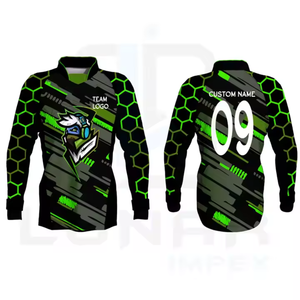 OEM personalizado de alta calidad transpirable Paintball Jerseys último diseño sublimación Jerseys personalizados Paintball - Product Image 2