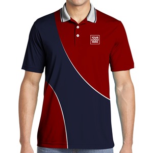 Polo de golf à manches courtes et séchage rapide pour hommes, garçons, polo décontracté à fermeture éclair pour hommes - Product Image 1