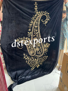 ฉากหลังงานแต่งงานสไตล์สายรุ้งสีสันสดใส ฉากหลังงานเมห์นดีสีสันสดใส ผ้าม่านประดับเลื่อมสำหรับงานแต่งงานแบบอินเดีย ผ้าม่านเวทีงานเมห์นดี - Product Image 4