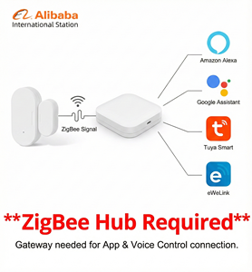 Capteur de porte/fenêtre intelligent ZigBee Daping, sécurité domestique sans fil, alarme antivol compatible avec ZBBridge Alexa - Product Image 3