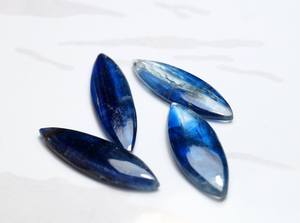 Kyanite Cabochon หินอัญมณีทรงมาคีไนต์ขัดเรียบแบบหลวมสวยงามสำหรับทำจี้ - Product Image 3