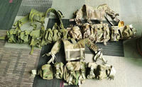 Gilet tactique de poitrine type M81, camouflage, nylon 500D, imperméable, couleur et logo personnalisés, plusieurs poches, sac de transport facile