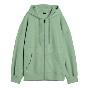 Sudaderas con capucha de punto informales para mujer de talla grande personalizadas más vendidas para el invierno con diseño de logotipo frontal - Product Image 1