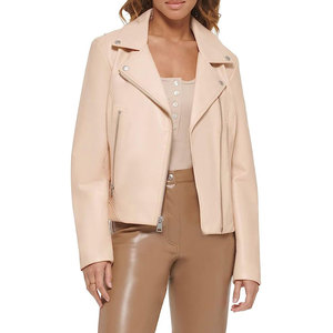 Customized <b>Top</b> Quality Most Popular Women <b>Leather</b> Jacket <b>High</b> Quality Product <b>Leather</b> Jacket - Product Image 3
