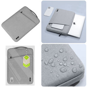 Mallette verticale grise pour ordinateur portable 14-15 pouces Étuis et housses pour ordinateur portable Produit - Product Image 2