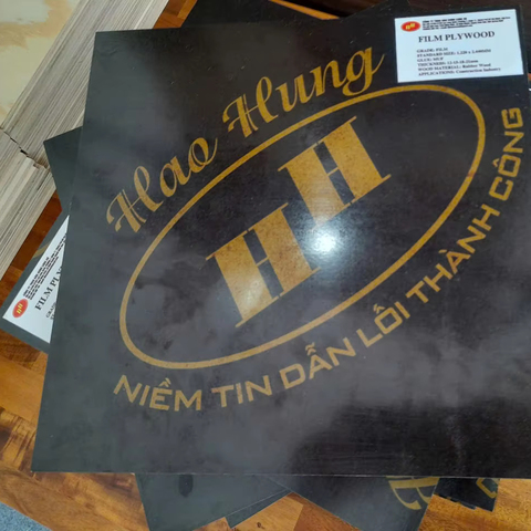 Best Quality Anti-Slip Eco-Friendly 15/18mm Black Film Faced Plywood for Construction E1 Warehouses Villas Directly Vietnam